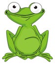 Funny little frog Royalty Free Stock Photo