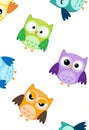 Funny little owls