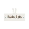 Logotype for children's store with rabbit ears