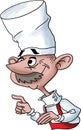 Funny looking Cartoon Chef