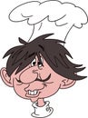 Funny looking Cartoon Chef Royalty Free Stock Photo