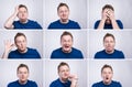 Funny man Royalty Free Stock Photo