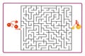 Funny maze game for Preschool Children.