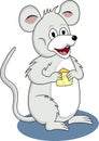Funny mouse cartoon Royalty Free Stock Photo
