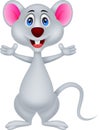 Funny mouse cartoon Royalty Free Stock Photo