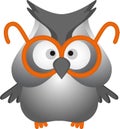 Funny owl Royalty Free Stock Photo