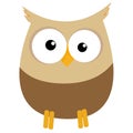 Funny Owl for You. EPS 10 Vector