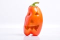 Funny paprika instead Royalty Free Stock Photo