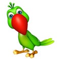 funny Parrot cartoon character