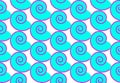 funny vector pattern made of spiral shells, vector