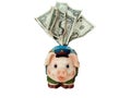 Funny piggy bank