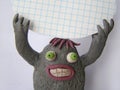 Funny plasticine monster 2