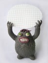 Funny plasticine monster 1