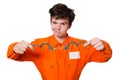 Funny prison inmate