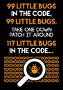 Funny Programmer saying Royalty Free Stock Photo