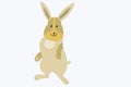 Funny rabbit.Illustration. Royalty Free Stock Photo