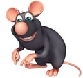 funny Rat cartoon character