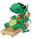 Funny relaxation dragon