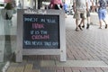 Funny Sandwich board.