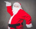 Funny Santa Claus have a joy Royalty Free Stock Photo