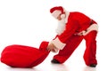 Funny Santa Clause Royalty Free Stock Photo