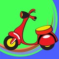 Funny scooter