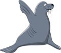 Funny Seal Say Hello