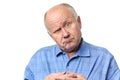 Funny senior man Royalty Free Stock Photo