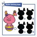 Funny shadow Easter bunny game