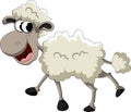 Funny sheep cartoon