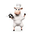 Funny sheep character Royalty Free Stock Photo