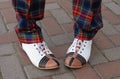 Funny shoes Royalty Free Stock Photo