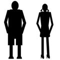 funny silhouette