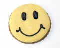 Funny smile cookie Royalty Free Stock Photo