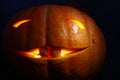 Funny smiling pumpkin for Halloween