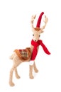 Funny soft Christmas tree figurine toy Christmas Scandinavian reindeer