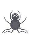 Funny spider character Royalty Free Stock Photo