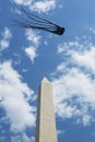 Cherry Blossom Kite Festival on the National Mall in Washington, DC Royalty Free Stock Photo