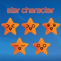 Funny star character