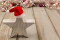 Funny star at christmas Royalty Free Stock Photo