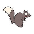 funny startled squirrel comic cartoon