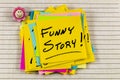 Funny story book happy people literature fun storytelling read