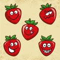 Funny strawberries