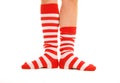 Funny striped socks