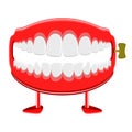 Funny teeth joke Royalty Free Stock Photo