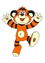 Funny tiger cub 2 Royalty Free Stock Photo