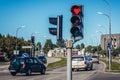 Funny traffic lights in Akureyri