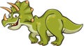 Funny triceratops