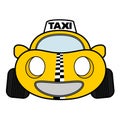 Funny urban taxi