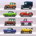 Car icon set-9 Royalty Free Stock Photo